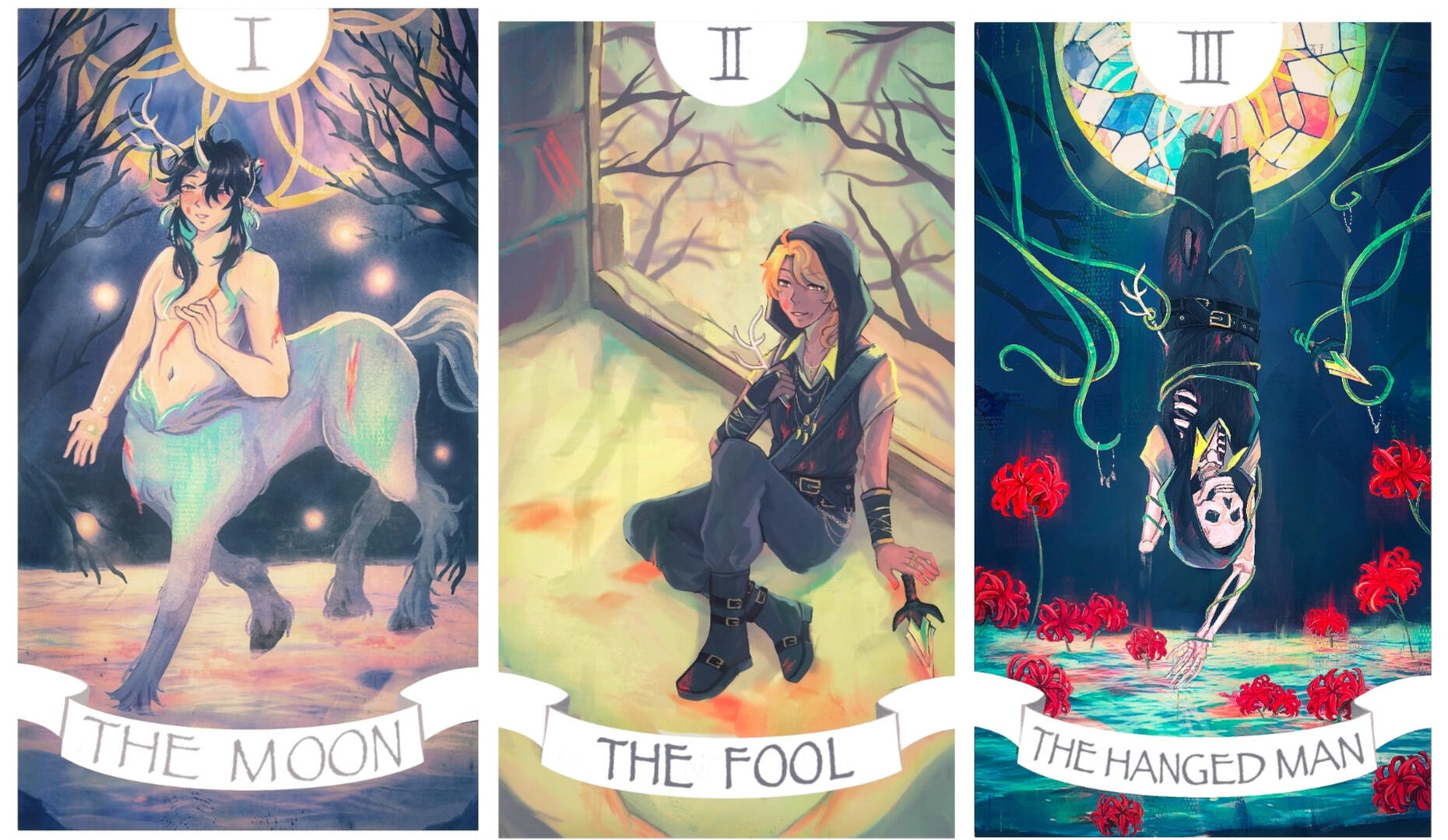 Tarot cards telling based off of an Object given (deer antler) *Project includes AR Motion