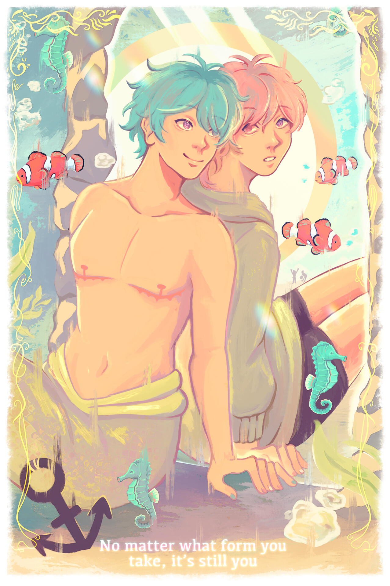 Illustration to showcase Trans Awareness